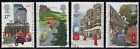 1985 Great Britain SC# 1111-1114 - F VF - Royal Mail Service 350th Anniv. - Used