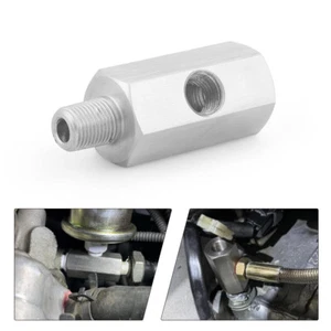 1/8" BSPT Female Oil Pressure Sensor Tee to 1/8" BSPT Male Adapter Supply Feed - Foto 1 di 9