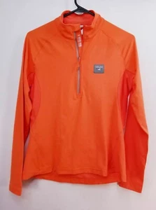 Top de golf LEVELWEAR simulado con cremallera, para mujer talla S, naranja mangas largas, NUEVO, VT3112 - Imagen 1 de 13