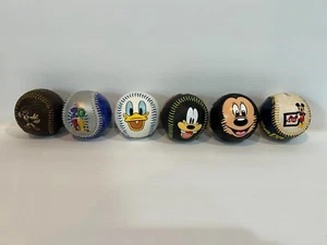 Walt Disney World Baseball Set mit 6 Bällen - Mickey - Donald - Goofy - Bild 1 von 7