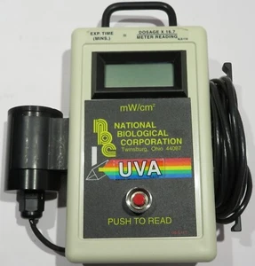 National Biological Corporation UVA Meter Model UVA 400C w/ Case - Great Cond. - Picture 1 of 7