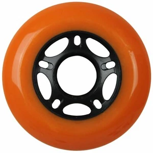 Rueda de patín en línea 76 mm 89A para exteriores naranja patinete hockey individual - Imagen 1 de 4