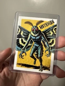 Mothman Cryptid Trading Card By MPRINTS - Picture 1 of 2