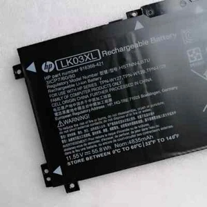 Genuine 55.8Wh LK03XL 916814-855 Battery for HP Envy x360 916368-421 L09281-855 - Picture 1 of 6