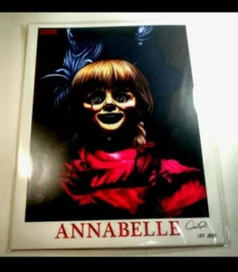 Zobie Fright Pack Annabelle Art Print LE 483/650 Signed by Chadwick Haverland! - Picture 1 of 2