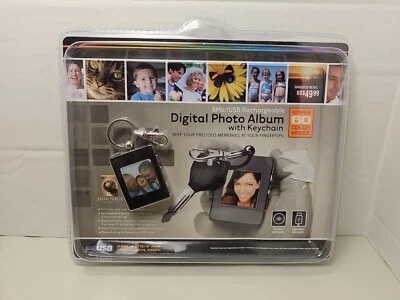 Innovage Digital Photo Album w/ Key Chain 8Mb/USB Rechargeable/60 Photos Storage - Image 1 of 4