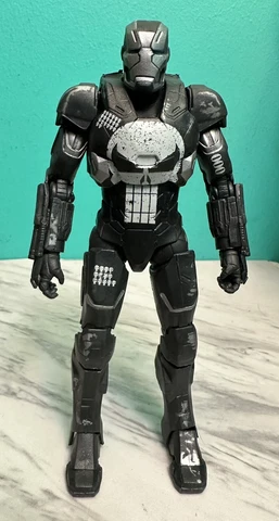 Marvel Legends The Punisher War Machine 80th Anniversary Action Figure No Access Cover