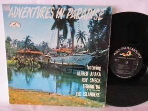 Adventures In Paradise 1959 LP Alfred Apaka, Roy Smeck, Terorotua, Islanders - Picture 1 of 3