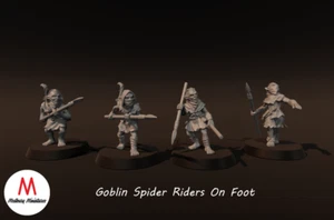 LOTR - Goblin Spider Riders On Foot - Picture 1 of 6
