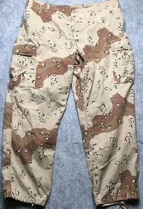 TRU SPEC Desert Camo BDU Pantalone Doppio Ginocchio Uomo XXL 43-47 x30 Combattimento Militare - Foto 1 di 12