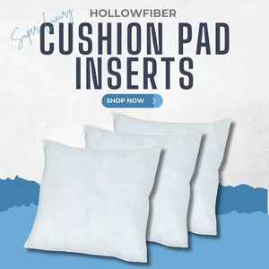 Inner Cushion Inserts Pads Hollow fiber Pumped Cushion Fillers All Sizes UK - Picture 1 of 10