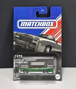 2020 Matchbox American Convertibles #2 1975 Cadillac Eldorado GREEN  | FSC - Picture 1 of 5