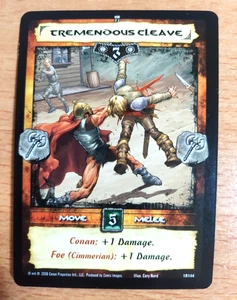 Tremendous Cleave Conan CCG Rare OOP Core Edition 2006 - Picture 1 of 1