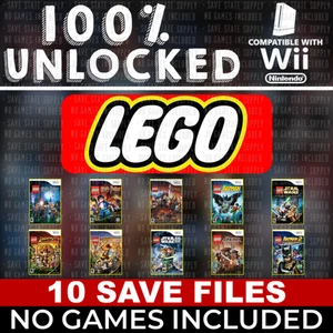 LEGO Star Wars Batman Harry Potter Indiana Jones Wii Memory Card All Items Money - Picture 1 of 4