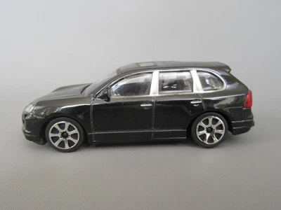 C632 Burago Cina Porsche Cayenne Turbo SUV Nero 1:43 Bburago - Immagine 1 di 4