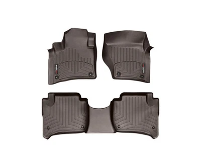 WeatherTech FloorLiner for 2013-2017 VW Touareg - 1st & 2nd Row, Cocoa - Image 1 of 4