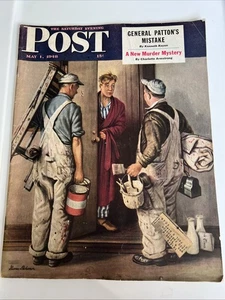 The Saturday Evening Post May 1, 1948 Steven Dohano's Cover Painters - Picture 1 of 9