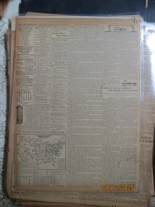 Newspaper History 815-31 TITANIC DISASTER SENATE PROBE + MORGAN CANCELED BOOKING - Picture 1 of 1