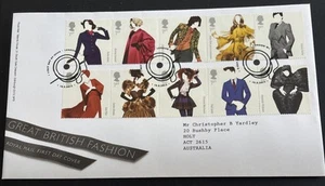 Great Britain FDC 2012 Great British Fashion - Picture 1 of 5