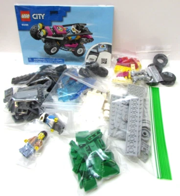 Lego 60288 City Great Vehicles: Race Buggy Transporter 100% Comp w/ New Stickers - Image 1 of 4