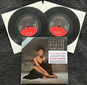 Anita Baker – Sweet Love 2 x 7'' Vinyl GATEFOLD COVER 1986 TESTED EX+/VG+ VIDEO - Picture 1 of 10