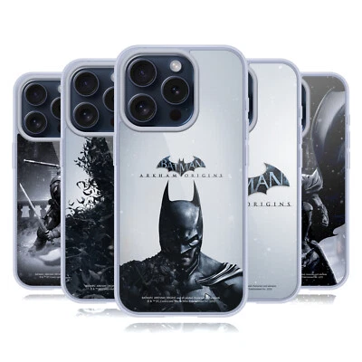OFFICIAL BATMAN ARKHAM ORIGINS KEY ART SOFT GEL CASE FOR APPLE iPHONE PHONES - Image 1 of 4