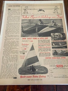 Vintage 1966 Folbot Canoes ad - Picture 1 of 1