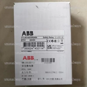 Relé de seguridad 24vdc 1 pieza nuevo ABB BT51 2TLA010033R2000 - Imagen 1 de 1