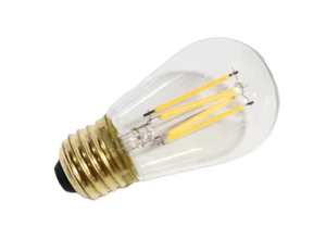 6Pk - Sunlite 4w LED S14 Glass String E26 Base 2700K Bulb - 25W Equiv - Picture 1 of 4