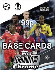 Topps UEFA Stadium Club Chrome 2023 Base Cards 1-100 - Pick Your Card