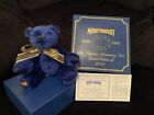 Merrythought Blue Sapphire Anniversary Bear Limited Edition -Free Shipping