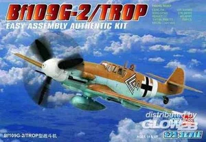 HobbyBoss Messerschmitt Me Bf109G-2 109 G Trop JG27 JG53 1:72 Modell-Bausatz kit - Picture 1 of 1