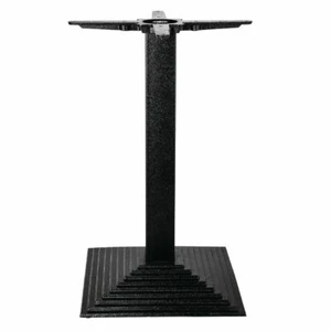 Bolero Cast Iron Step Square Table Base - Picture 1 of 9