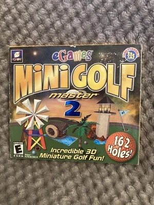 Mini Golf Master 2 (PC), eGames CD-ROM 2002 unopened! - Image 1 of 4