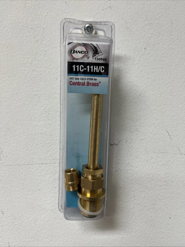 Danco 15098B Hot/cold Stem for Central Bath Faucets Brass