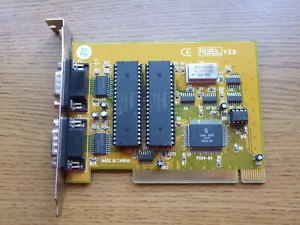 MRI-PCIDS Dual 16550 RS232 Serial Port PCI Card - Picture 1 of 2