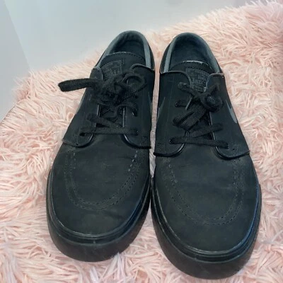 Nike SB Zoom Air Stefan Janoski Negro Mate Talla 10 Hombres Tenis Tenis Zapatos Foto 1 de 4