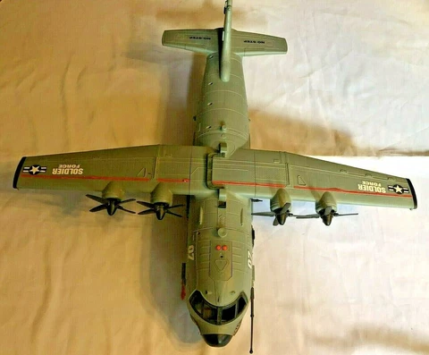 Rare SOLDIER FORCE AB-115 Shark C-130 War Cargo Military Plane Toy Chap Mei Cover