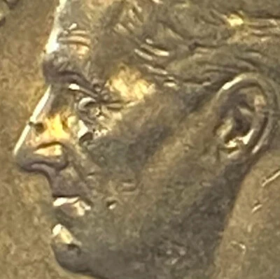 1997 D Dime error- struck through on corner of Roosevelt's eye. - Image 1 of 4