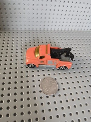 Remolque Matchbox Mb661 2005 naranja MBX suelto Foto 1 de 2