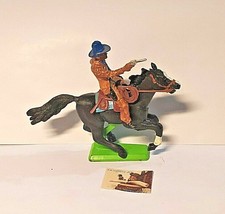 Soldatino Britains Deetail 1971 Made in England Cowboy in plastica scala 1:32
