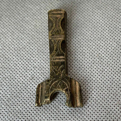 Rare Ancient Very Old Ground Digging Bronze Very Antique Key Artifact • 1.33$