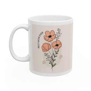 Best Mom Ever Mug Mother Nutrition Facts Birthday Mothers Day Coffee Cup Gift - Picture 1 of 5