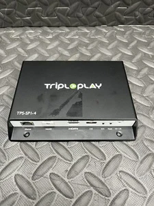 BrightSign TPS-SPI-4 TriplPlay Digital Signage Player 4k PoE Encrypted IPTV G144 - Picture 1 of 4
