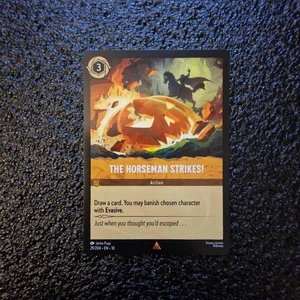 The Horseman Strikes! - 29/204 - Rare - Disney Lorcana - Picture 1 of 2