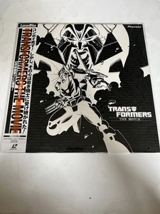 Transformers The Movie Laserdisc Japan NEW SEALED PILA-1495 English Audio - Imagen 1 de 3