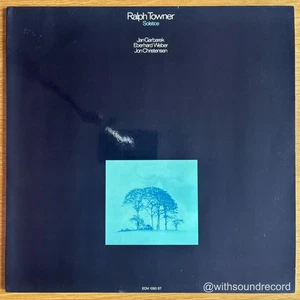 RALPH TOWNER Solstice GERMAN ORIG LP EBERHARD WEBER 1975 ECM ECM 1060 ST - Picture 1 of 4