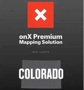 OnXmaps HUNT COLORADO Maps MicroSD Data Card Premium GPS Mapping Solution - Picture 1 of 7