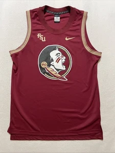 Nike Team FSU #0 Noles Mens Medium M Basketball Jersey Florida State Seminoles - Picture 1 of 9