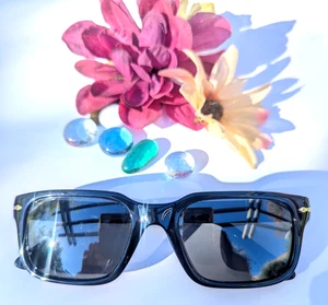 PERSOL PO3272-S ELEGANTE POLARISIERTE KRISTALL SCHWARZ 53 mm Herren SONNENBRILLE rechteckig - Bild 1 von 20